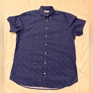 Taylor Stitch Jack Short Sleeve in Falling Floral NWOT